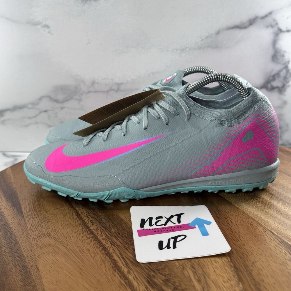 Mens 9-Nike Zoom Mercurial Vapor 16 Pro FG Prism Pack Miami Blue FQ8685-301 nby